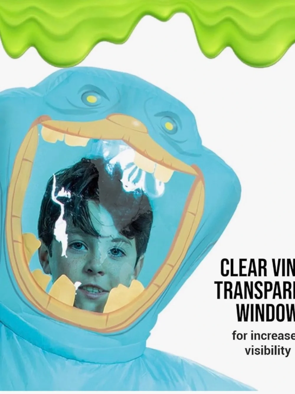 Muncher Ghostbusters inflatable Kids Costume, Kid Size up to 7/8,